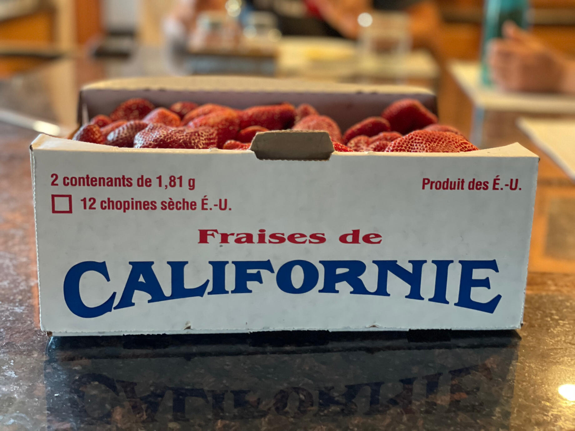 Fraises du matin