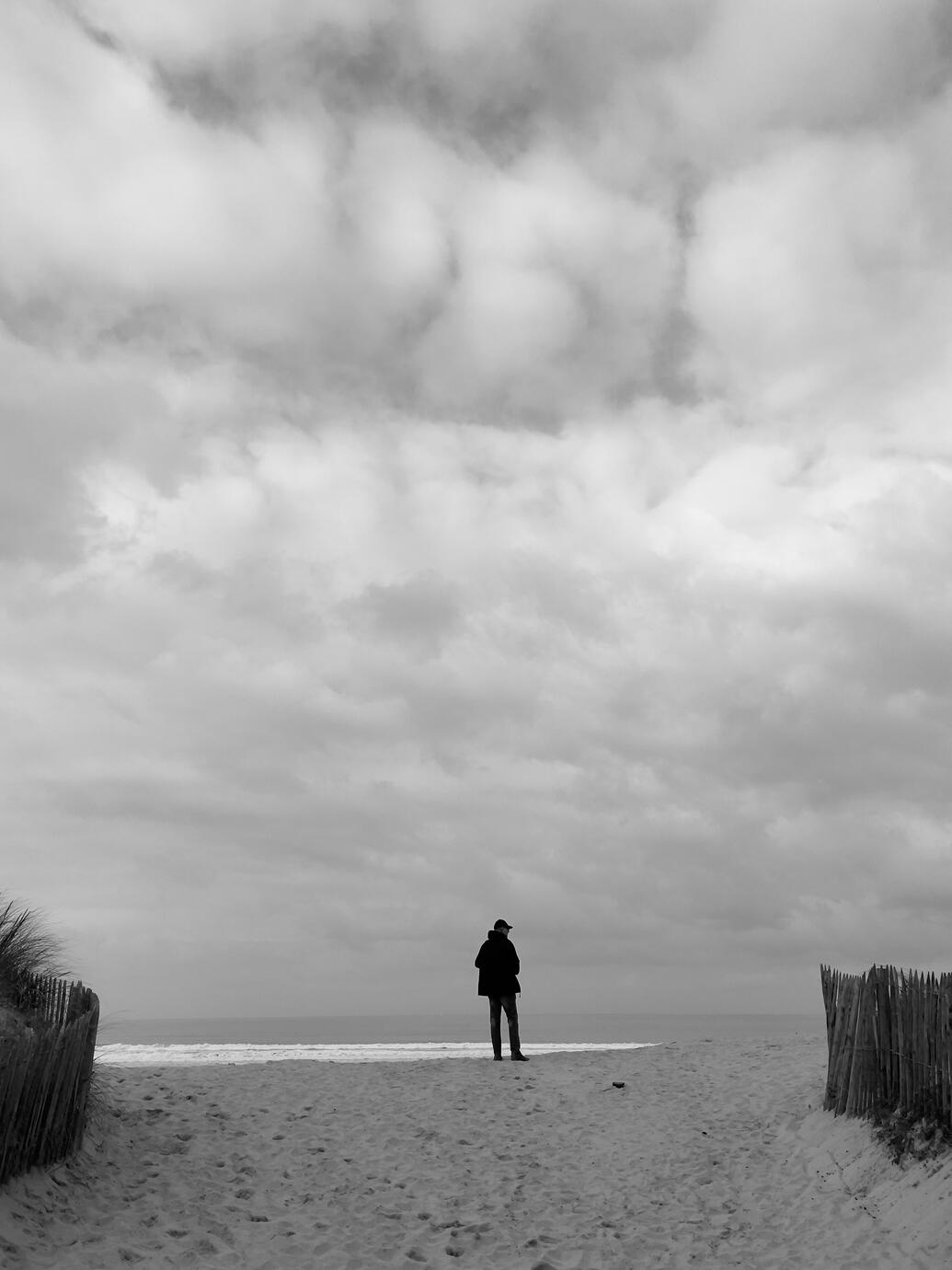 Man on the Landes